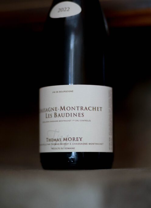 DOMAINE THOMAS MOREY（ドメーヌ  トマ・モレ）CHASSAGNE-MONTRACHET（シャサーニュ・モンラッシェ）1ER CRU（プルミエ・クリュ）LES BAUDINES（レ・ボーディーヌ）2022（2022 ヴィンテージ）